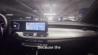 Two Lesbians Have Sex in the Car