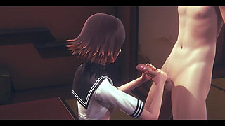 Hentai Uncensored 3D - Kaya Handjob and Fucked - Japanese Asian Manga Anime Game Porn