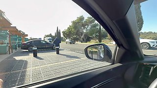 I Empty the Man's Balls Into His Car