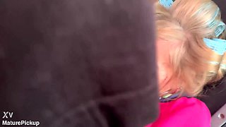 tattooed granny picked up for hard anal