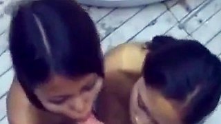 Two Thai Amateurs in a Steamy Threesome