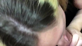 Cheating girl sucks brother-in-law's cock
