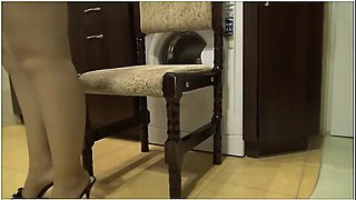 Big Nylon Ass In Hotel