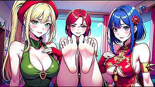 Hot Girlfriends on a Brazilian Beach