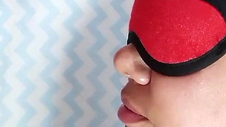 Amateur Facial with Fetish Cumshot Retractor