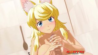 Wolf Girl 3D Hentai Game - Cute Anime Furry with Big Tits