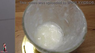 You can smell a big cup of cum, as I fuck your open booty