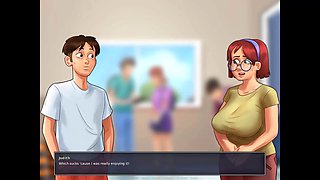 Crazy school girls in summertime saga episode