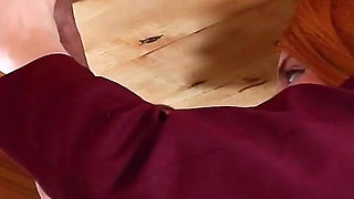 Ellie & Victoria Milk a Guys Cock and Get Their Uniforms Covered in Cum