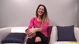 Michaela Gets Hairy Pussy Railed At The Casting