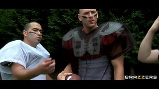 Suck On My Footballs With Johnny Sins, Kayla Paige, Capri Cavanni - Brazzers