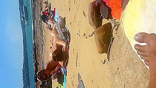Korean girl in nude beach 3