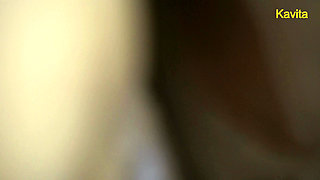 Desi Indian Kavita Close up creampie Fuck with shaved pussy and Pussy licking close up and blowjob