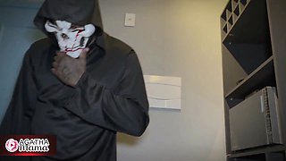 Agatha Mama in: HALLOWEEN Night, COUGAR Prisoner Gets Penetrated by BIG BLACK COCK - Free-for-all