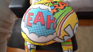 Step Sister Caught Masturbating - Big Ass Fucked Hard in Leggings
