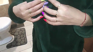 Oral in Bathrobe