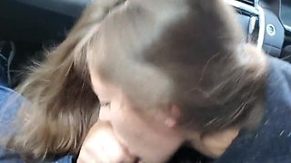 Dani Daniels sucks hard dick