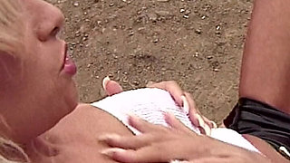 Perfect Blonde French Doll Fucked on the Bike