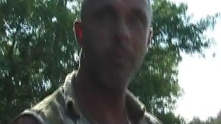 Horny Dude Fucks Two Amazing German Babes Outdoors