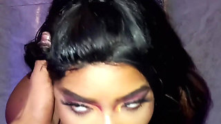 Sexy Ebony Diva in Lingerie Wants to Please Her Working Man Compilation