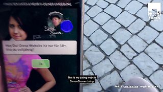 Steven Shame featuring Julia Exclusiv and Steven's mother clip