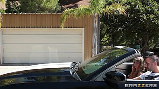 Riding Stick Shift With Staci Silverstone, Keiran Lee - Brazzers