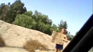 Veronica sucks black veiny dick