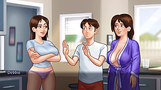 Stepmom Debbie dexxie summertime saga game