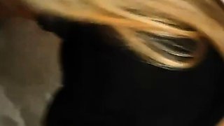 Interracial blowjob fuck jerk and facial at gloryhole
