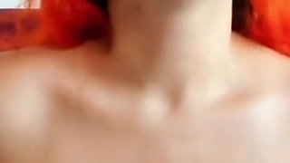 Colorful Hair Girl Does a Great Deep Throat P4