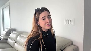 Beautiful Green-Eyed Slut Suck And Fucks On A First Date