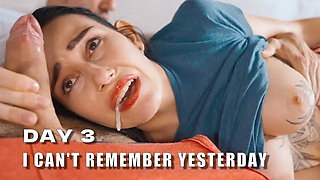 Day 3 - Why Step Son Fucks Step Mom's Mouth?  Risky Oral Creampie for Hot St...