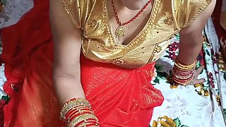 Indian Village House Wife Bedroom Fucking With Step Brother - Tight Pussy Creampie Blowjob