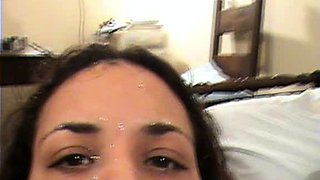 Homemade amateur gf blowjob and cumshot