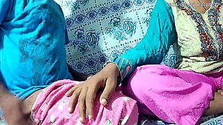 Indian cutie with big bumpers and her guy getting wild in the apartment