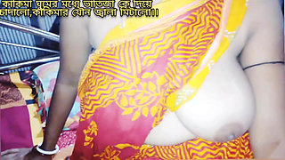 Desi Sexy Aunty Bedroom  sex  with Stap brother fuck..