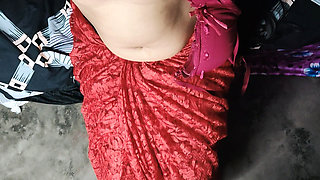 Desi Indian Big Ass Priya-bhabi Fucked by Neighbour Stepbrother in Bedroom While Room Cleaning