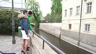 Nathalia and Bruno Baxter in hot nylon sex