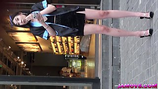Chinese Girl Caught on the Street