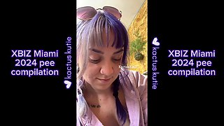 Xbiz Miami 2024 Pee Compilation