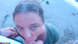 Stepson & Stepmom's Illicit Beach Encounter