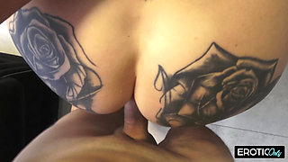 He Watches His Stepmother Take a Shower