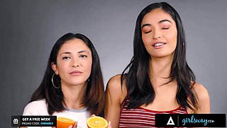 GIRLSWAY Emily Willis And Jane Wilde s Dirty Oral Pleasure: Teen, Small Tits  Lesbian Porn