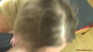 Steamy Babe Make Extreme Sloppy Salivating Pov Porn Deepthroating