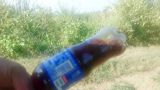 Fuck your ass with a very thick bottle of Pepsi!