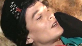 Leather-wearing German Bitches Enjoying Hot Orgy Sex