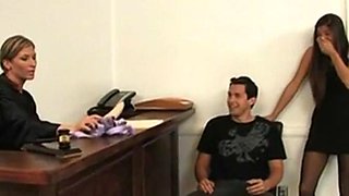 Femdom cfnm: Blonde, Fetish  Doggy Porn