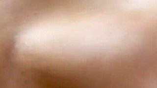 Huge Tits Oiled and Self Sucking Part 2