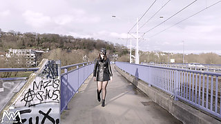 Public Piss Parade #22. Gold Rain on the Bridge