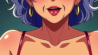 Cartoon Granny Animation Tits